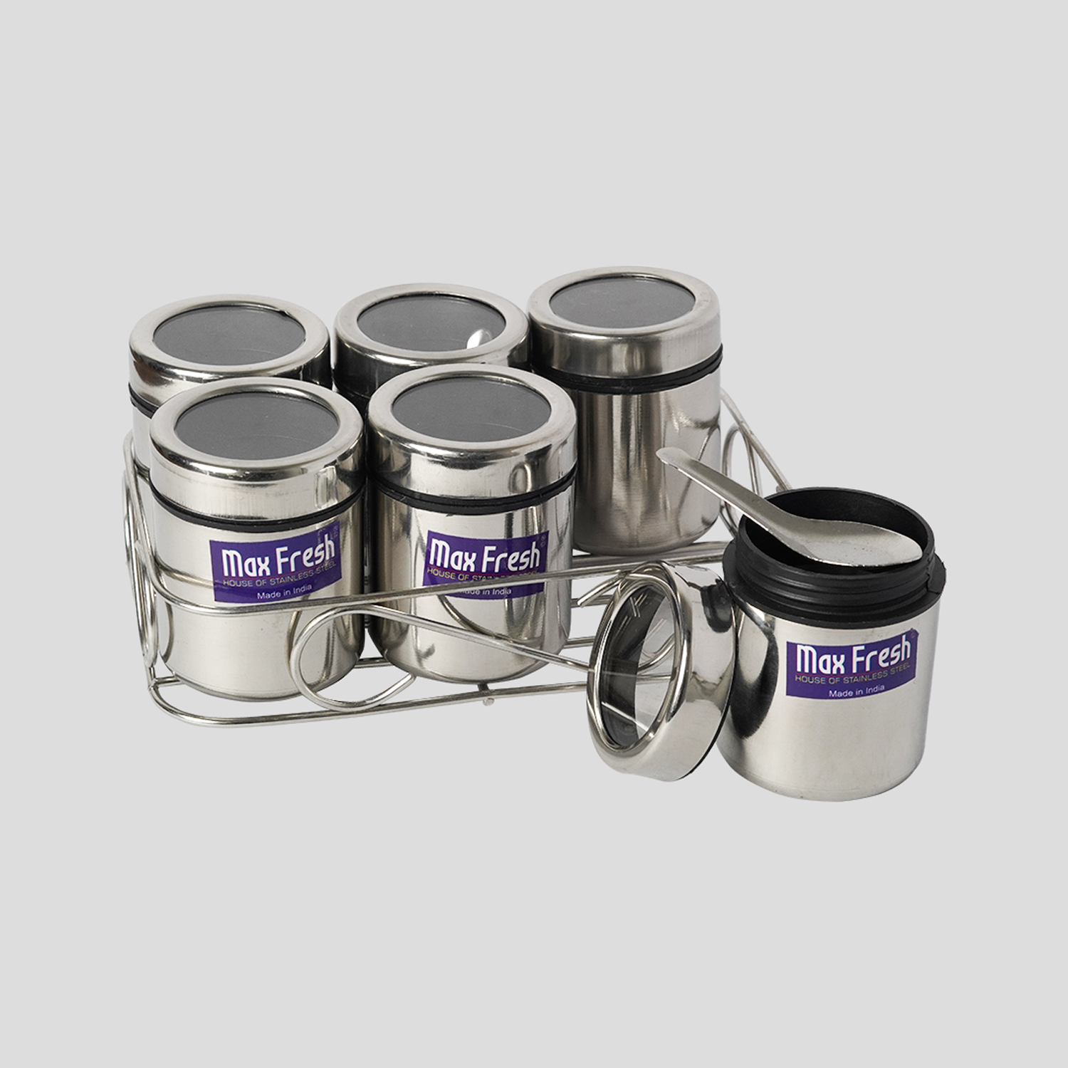 galaxy home centre - Spice Set Stainless Steel