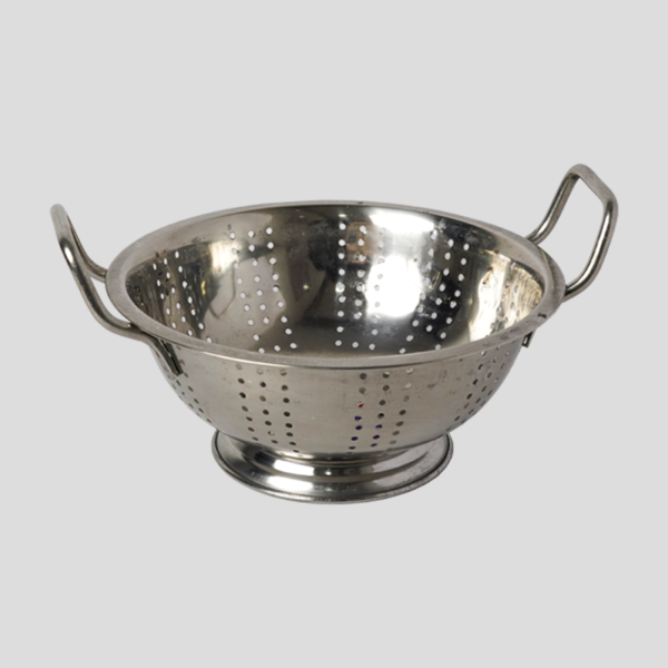 galaxy home centre - Stainless Steel Bowl with Holes at Bottom & Sides