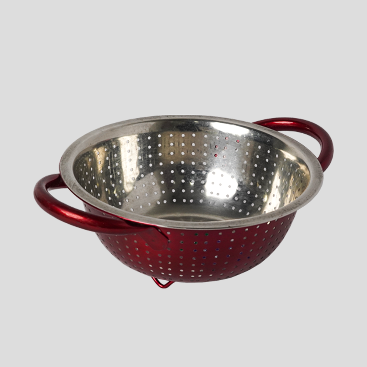 galaxy home centre - Red Stainless Steel Colander